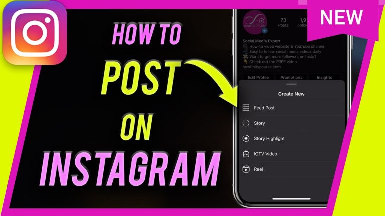 How to post on instagram
