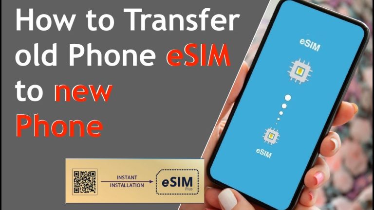 How to Transfer Esim to new iphone