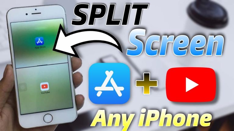 How to Split Screen in iphone