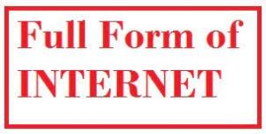 full form of internet