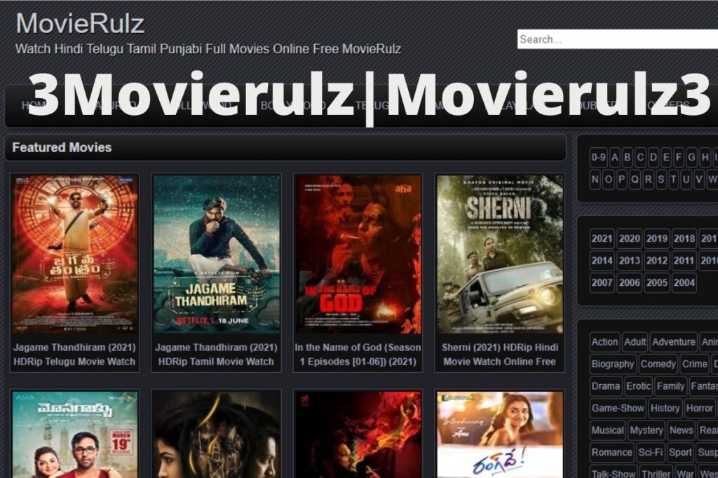 3Movierulz 2023 HD Movies Download