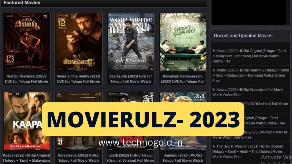 What is MovierulzHD?